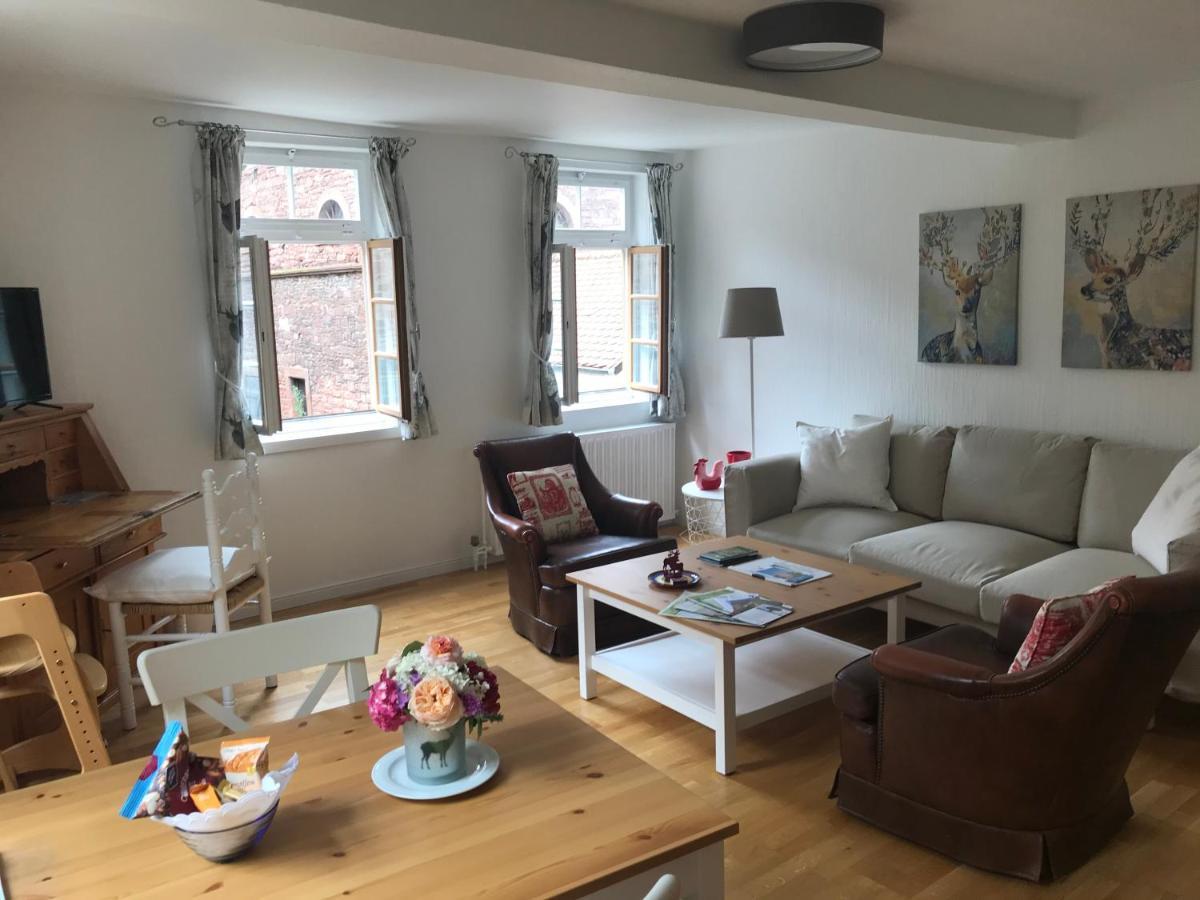 Ferienwohnung Rathausblick Michelstadt Exterior foto